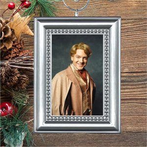 Harry Potter Gilderoy Lockhart‎ Hogwarts Portrait Christmas Tree Ornament